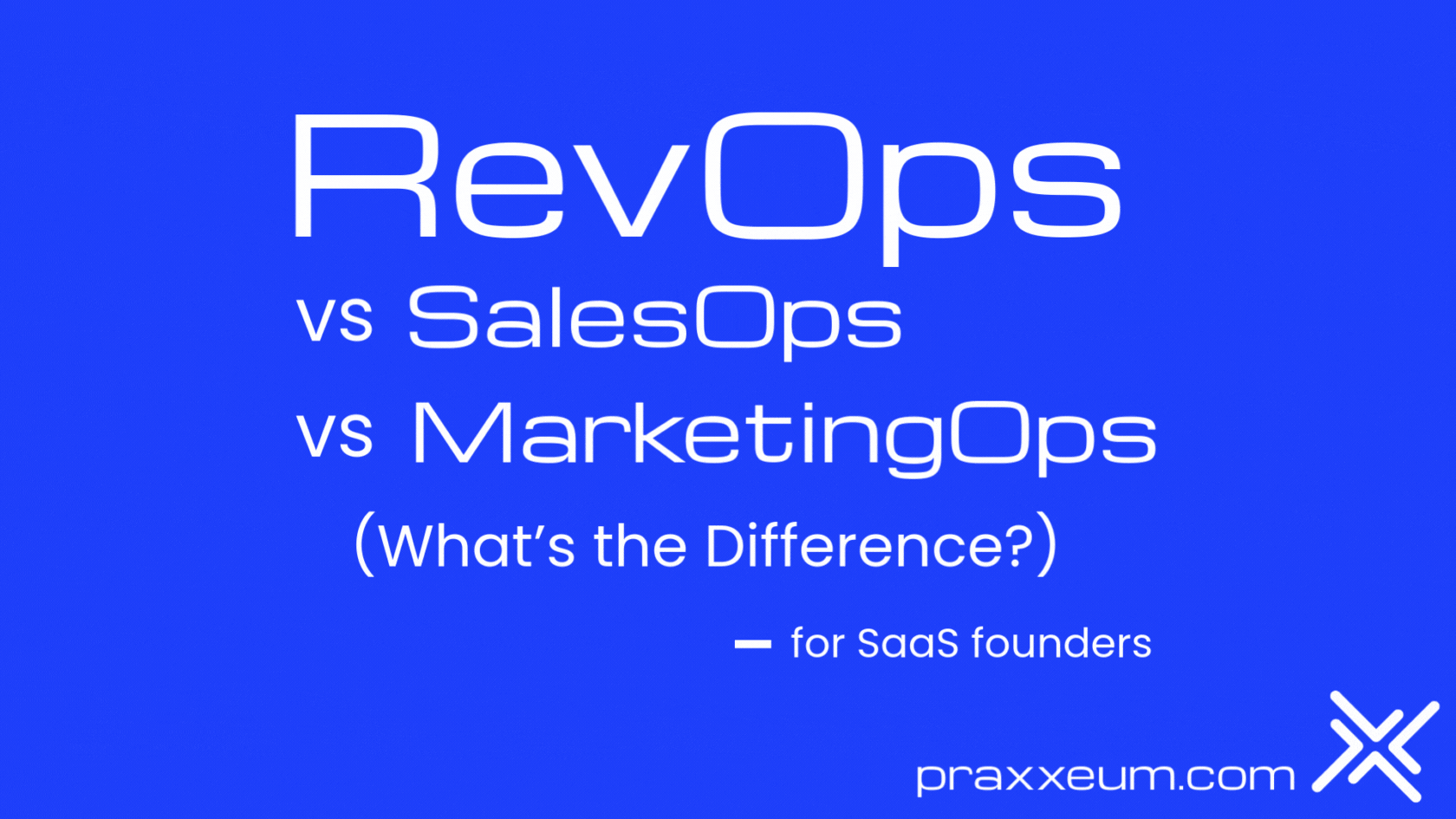 RevOps vs. Sales Ops vs. Marketing Ops (What’s the Difference?)