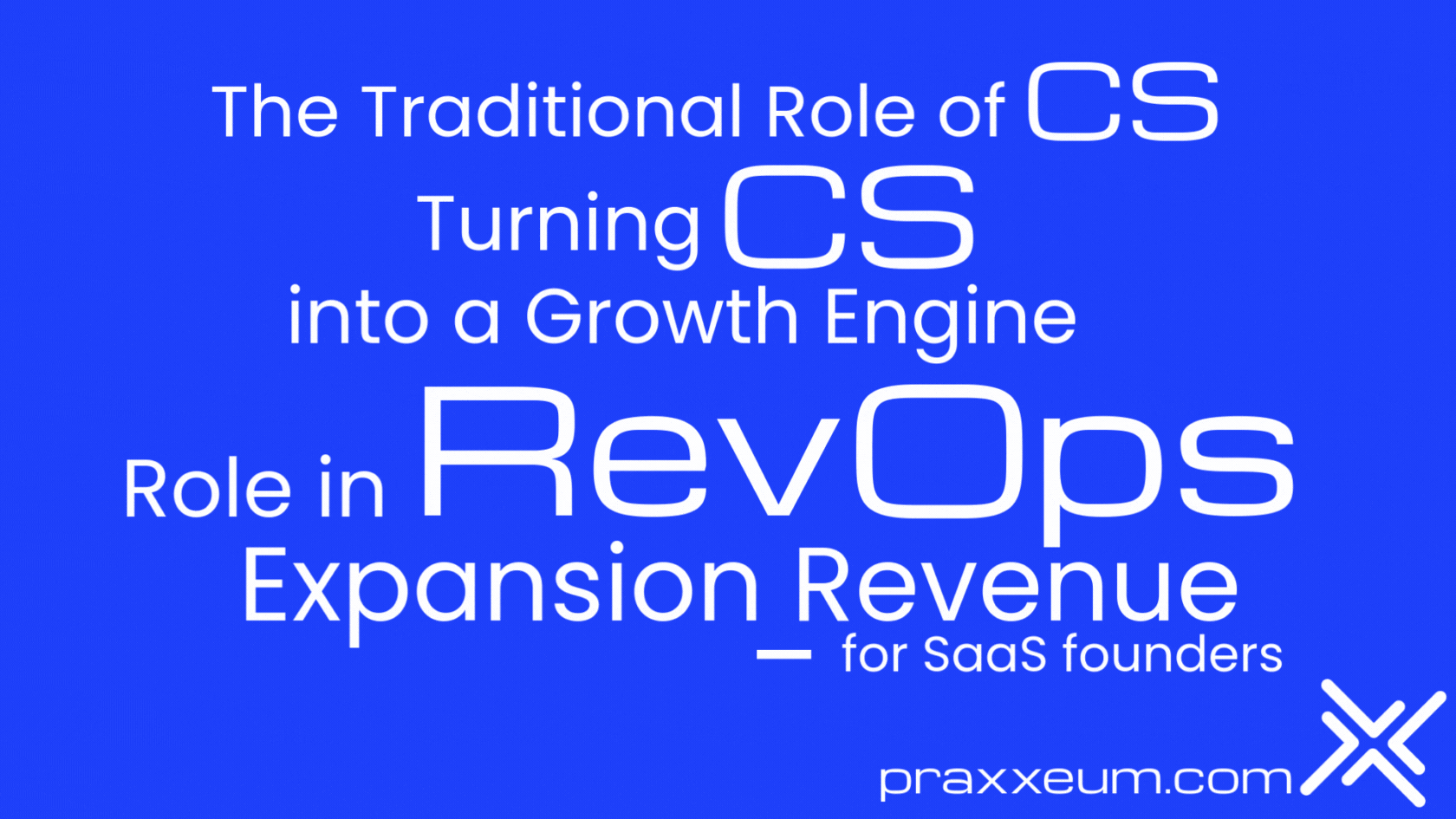 The Traditional Role of CS