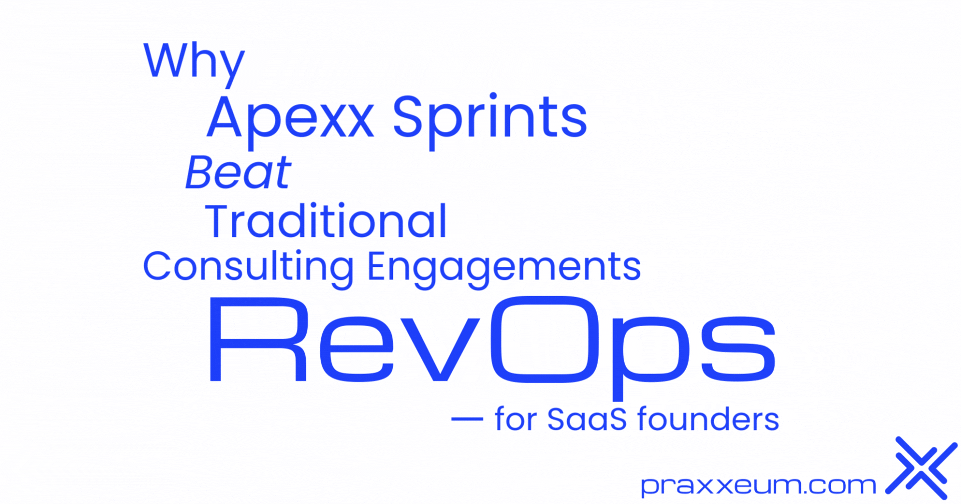 Why Apexx Sprints Beat Traditional Consulting Engagements