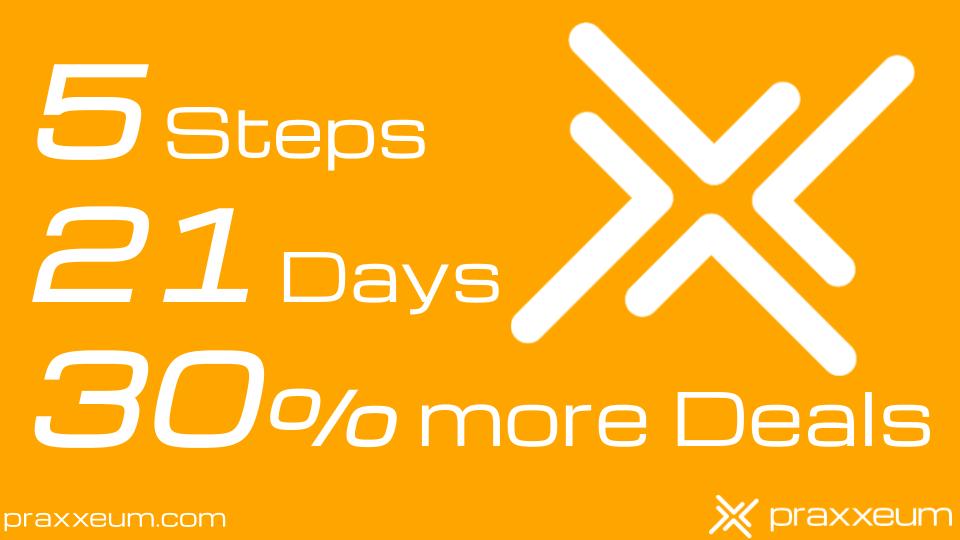 5 Steps. 21 Days. 30% More Revenue: Inside Praxxeum’s Axxelerator GTM Sprint